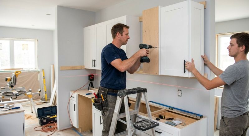 Cupboard Installation in Bloomington, IN