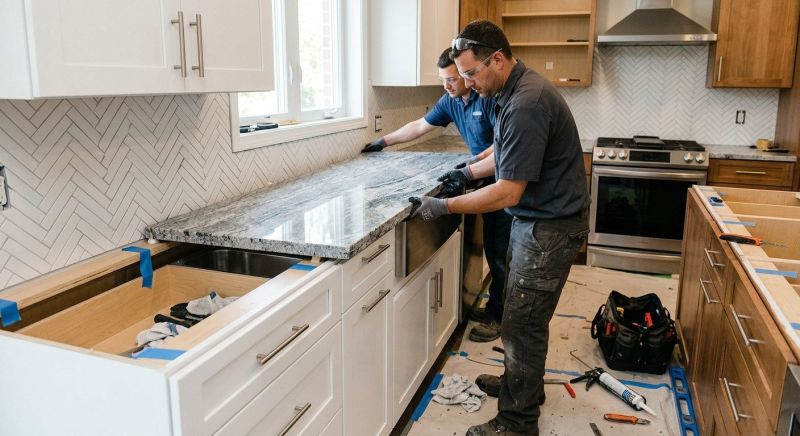 Kitchen Countertop Installation in Sonoma County, CA
