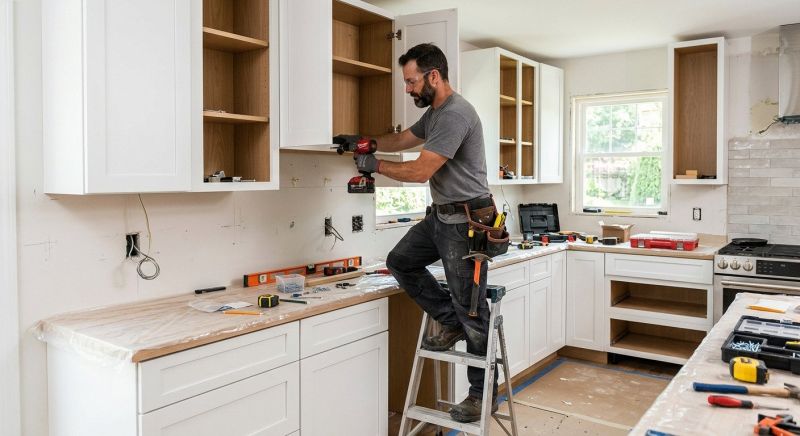 Kitchen Drawer Installation in Bloomington, IN